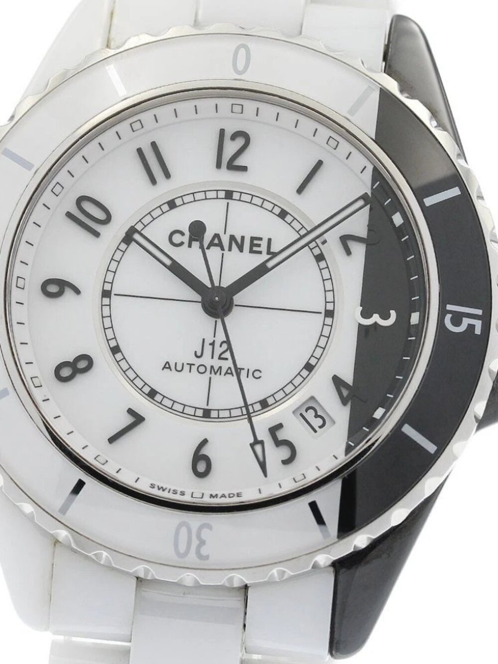 CHANEL J12 paradox H6515 Date White / black Dial Automatic Men's Watch_968823